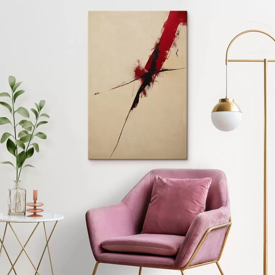 Fototapete Roter Akzent s47461