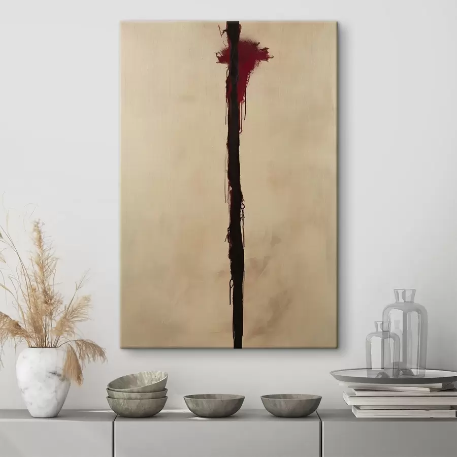 Fototapete Roter Akzent s47462