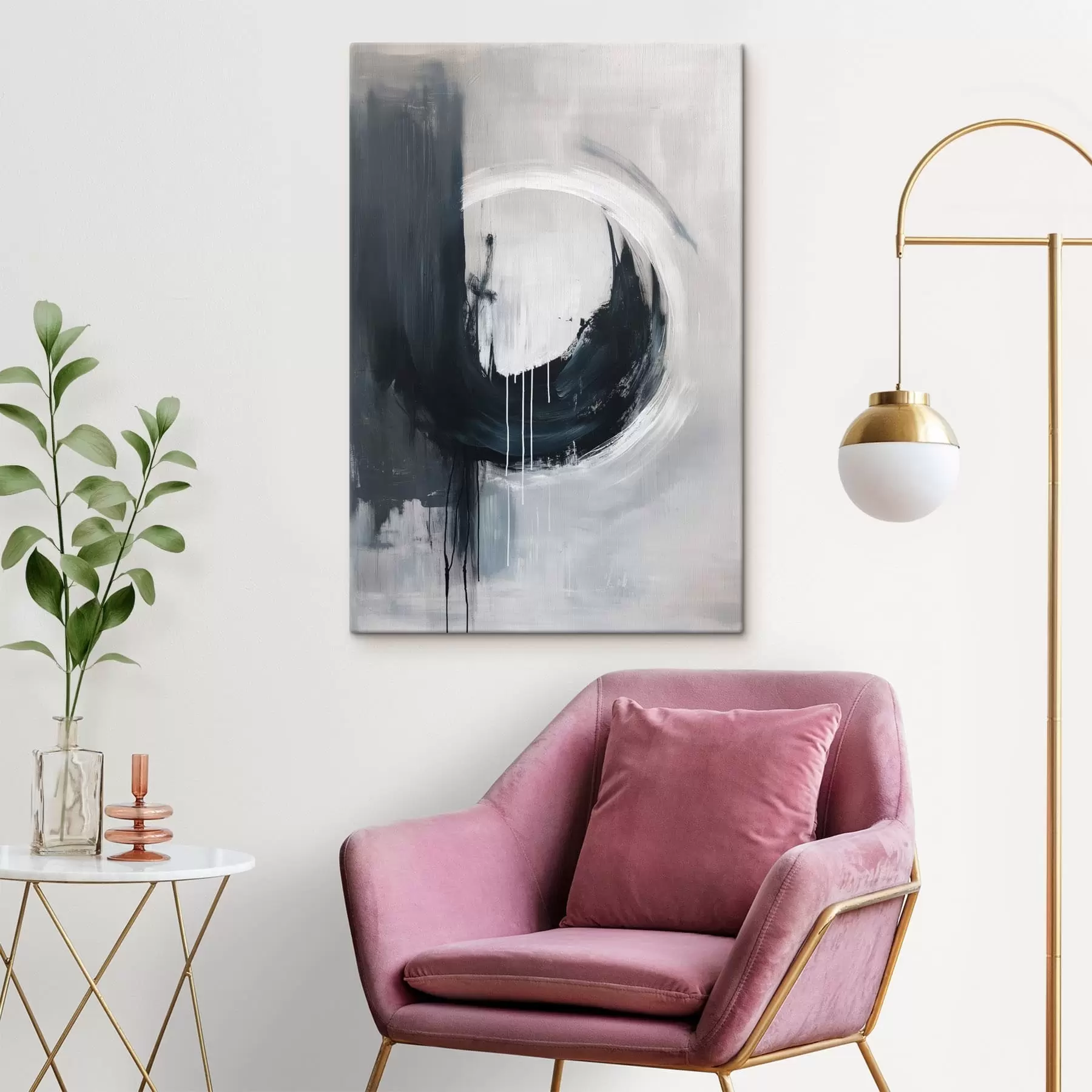 Fototapete Abstrakter Kreis s47464