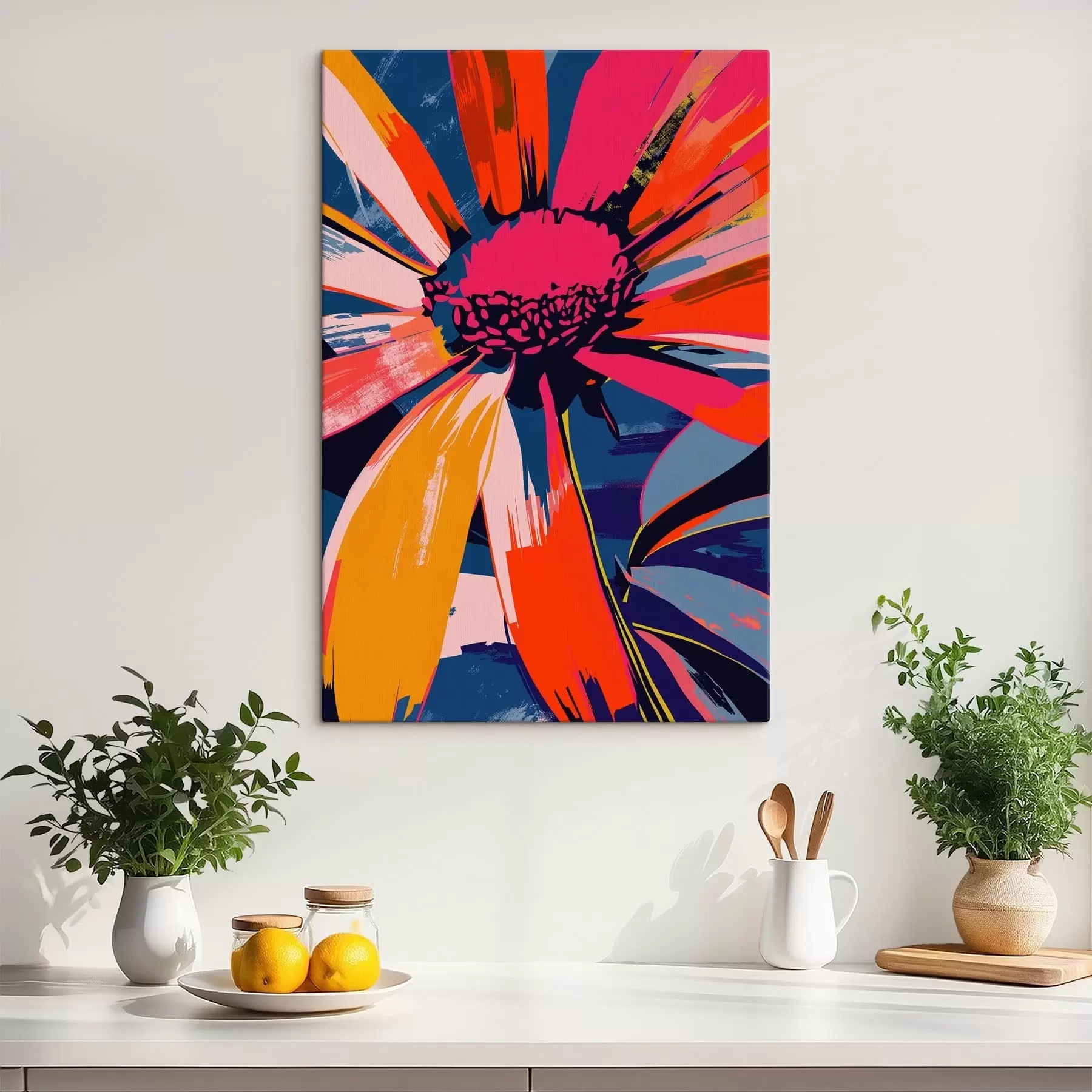 Fototapete Bunte Margerite s47472