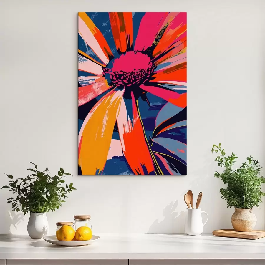 Fototapete Bunte Margerite s47472