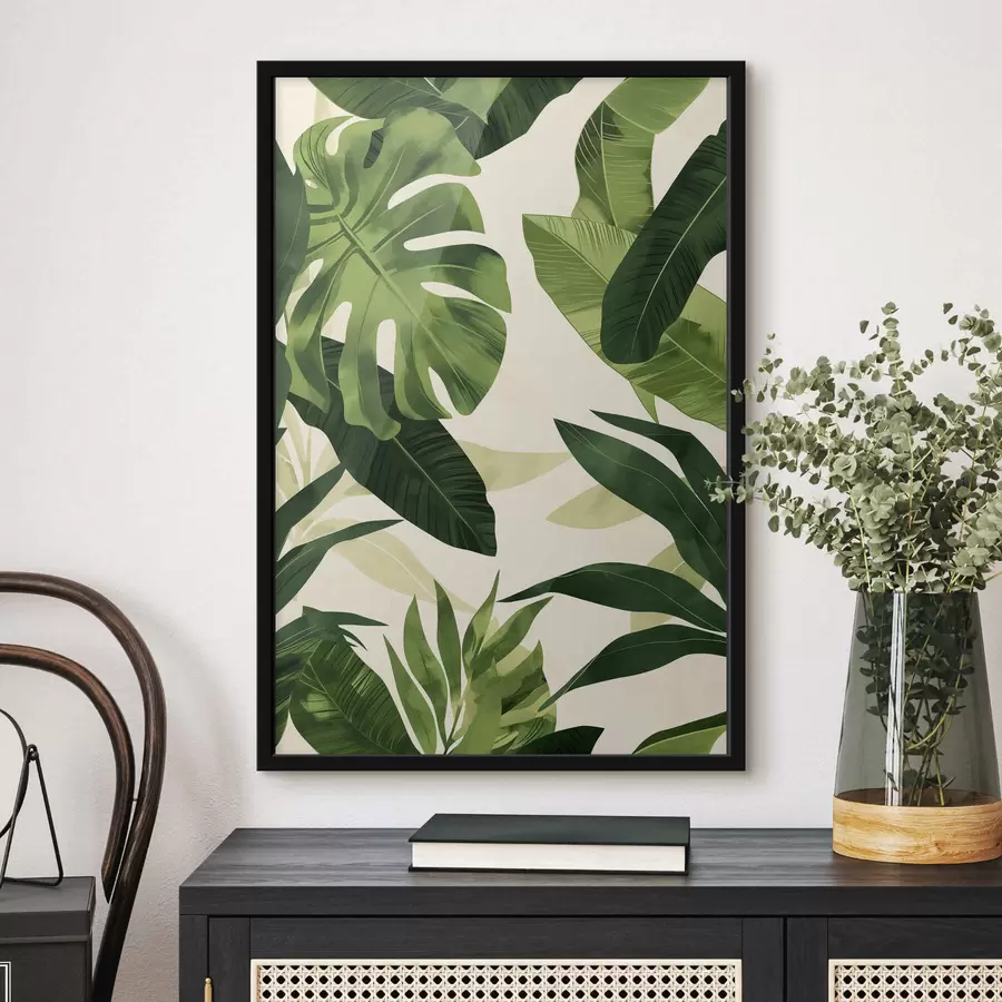 Fototapete Zarte Blätter f47456