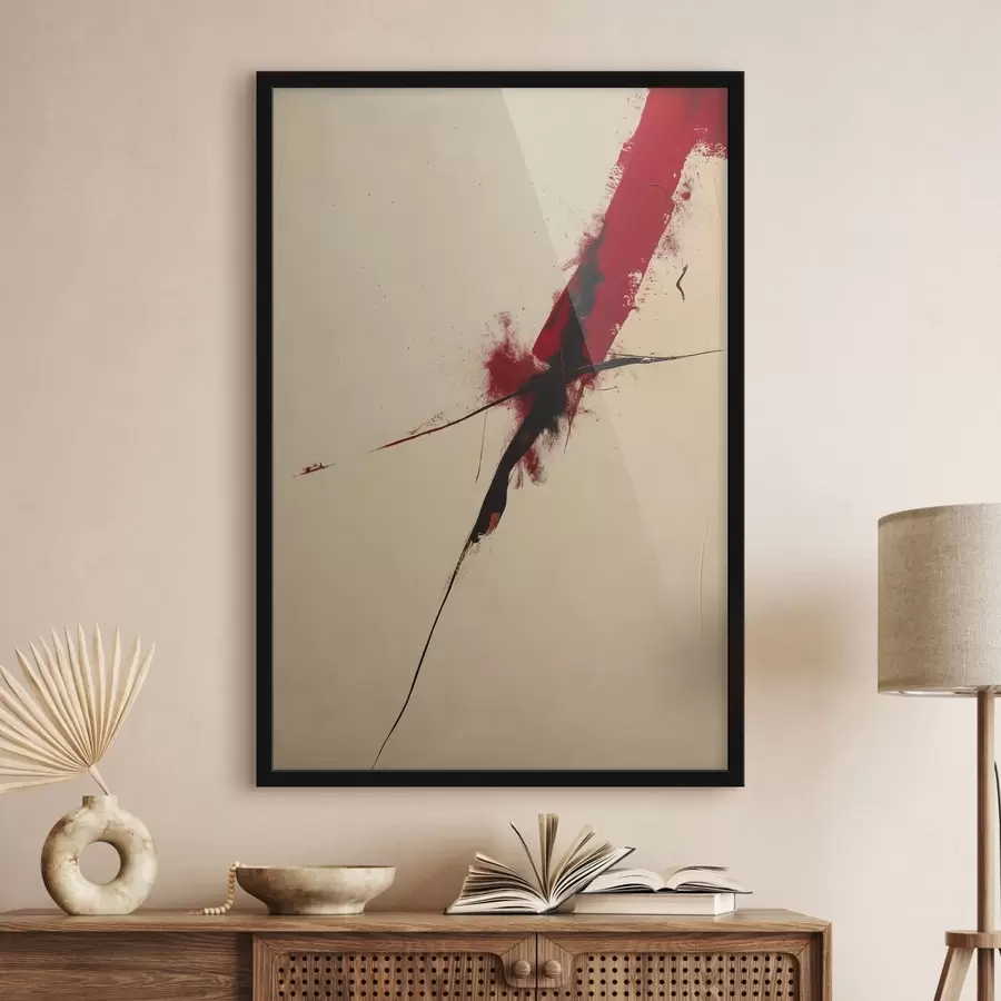 Fototapete Roter Akzent f47461