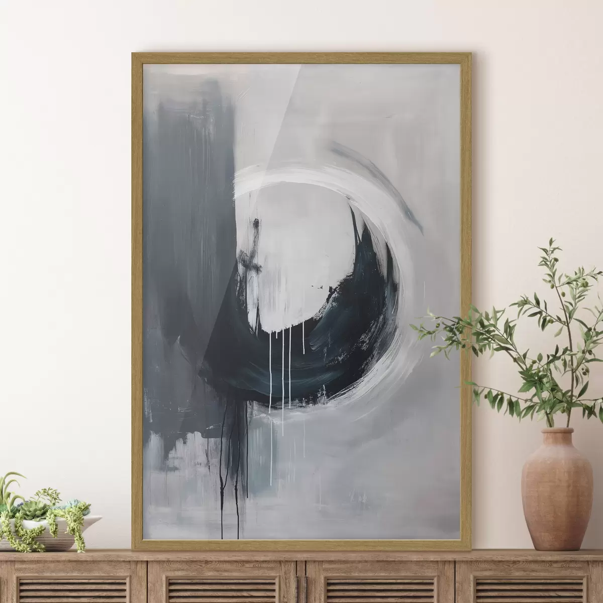 Poster Abstrakter Kreis f47464