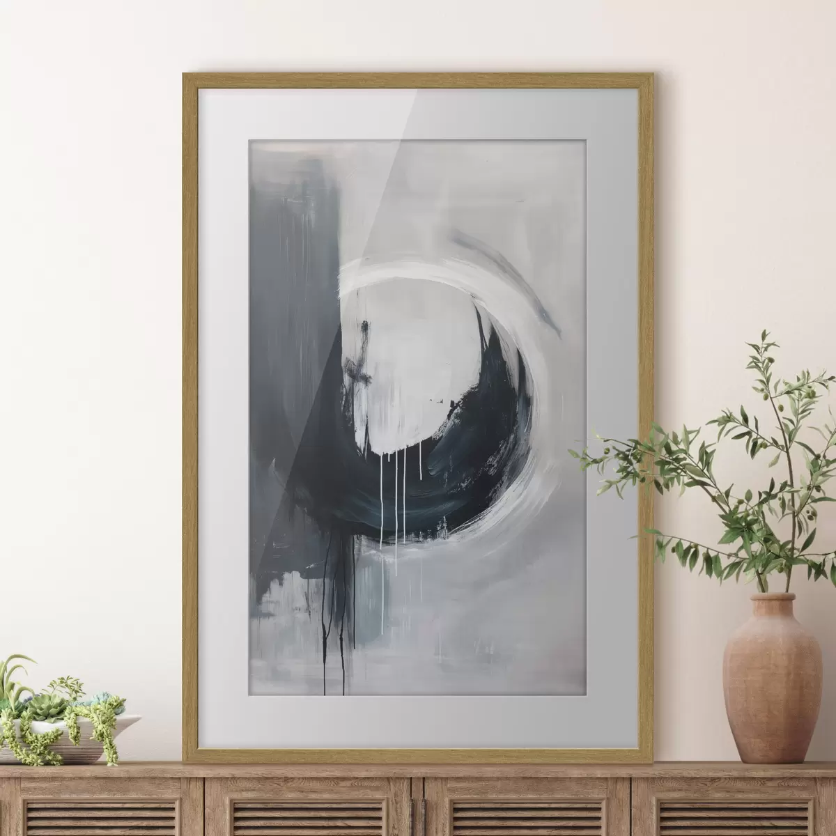 Poster Abstrakter Kreis f47464