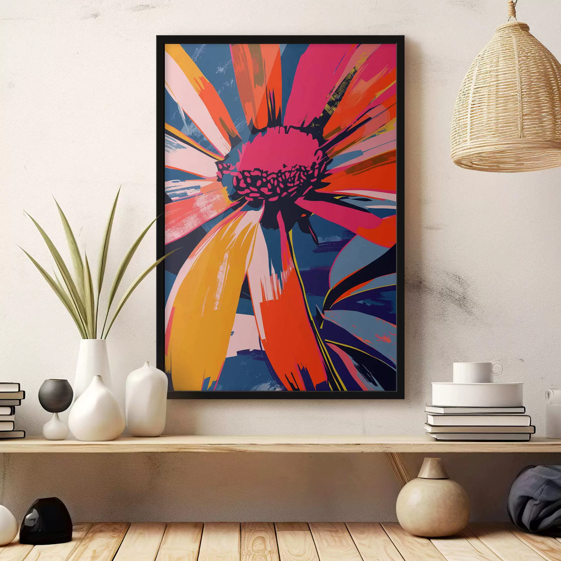 Fototapete Bunte Margerite f47472