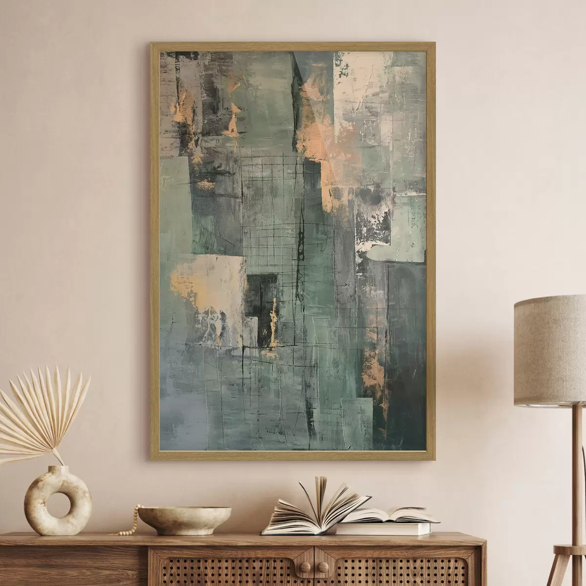 Poster Moderne Abstraktion f47478
