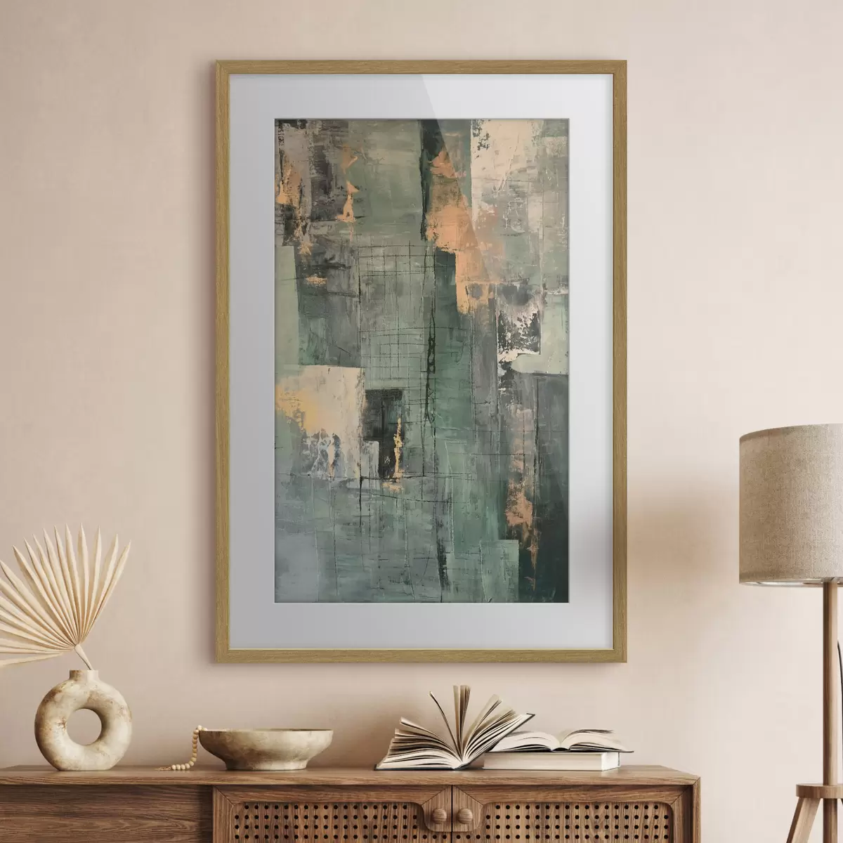 Poster Moderne Abstraktion f47478