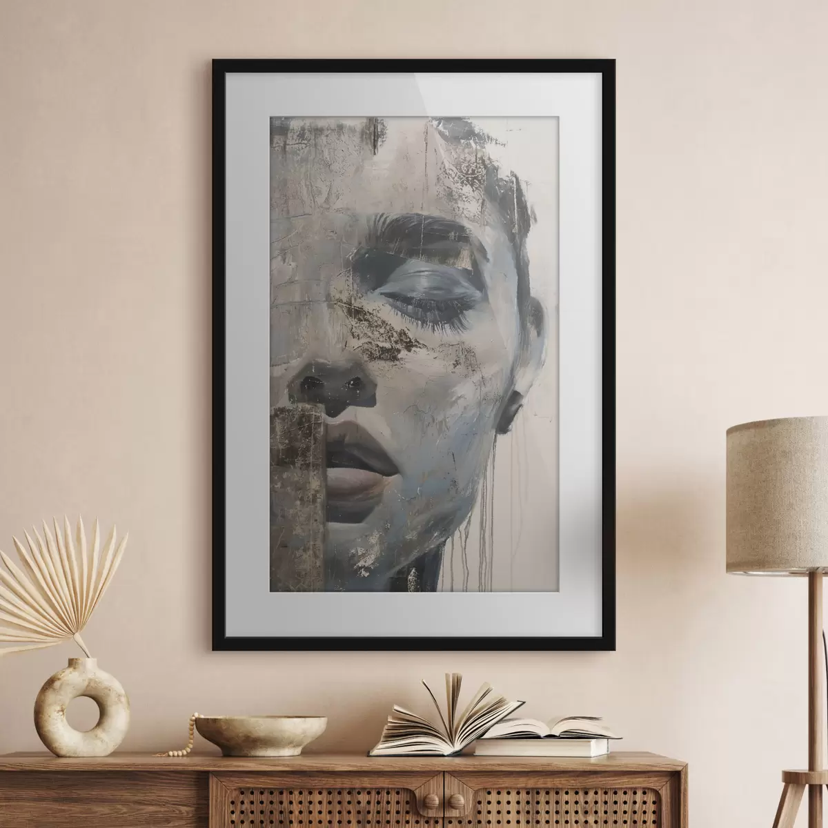 Poster Minimalistisches Porträt f47481