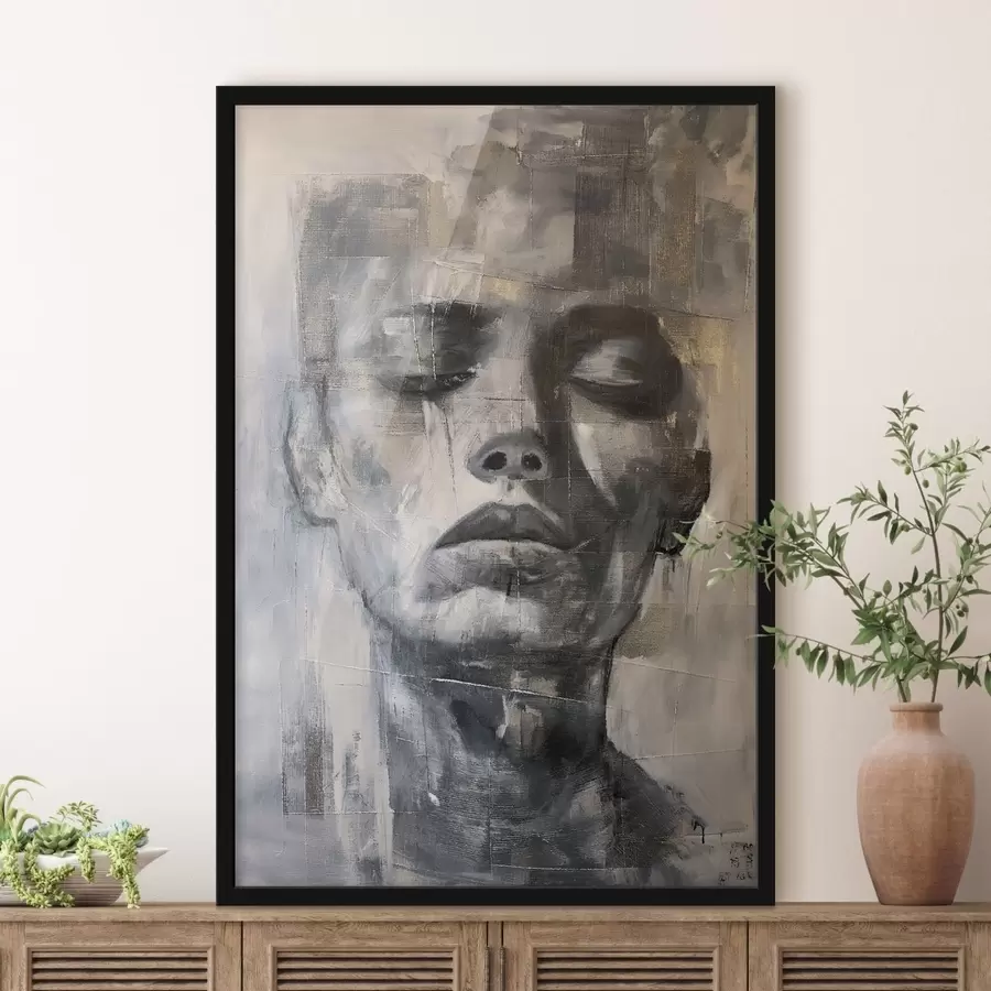 Fototapete Strukturiertes Porträt f47482