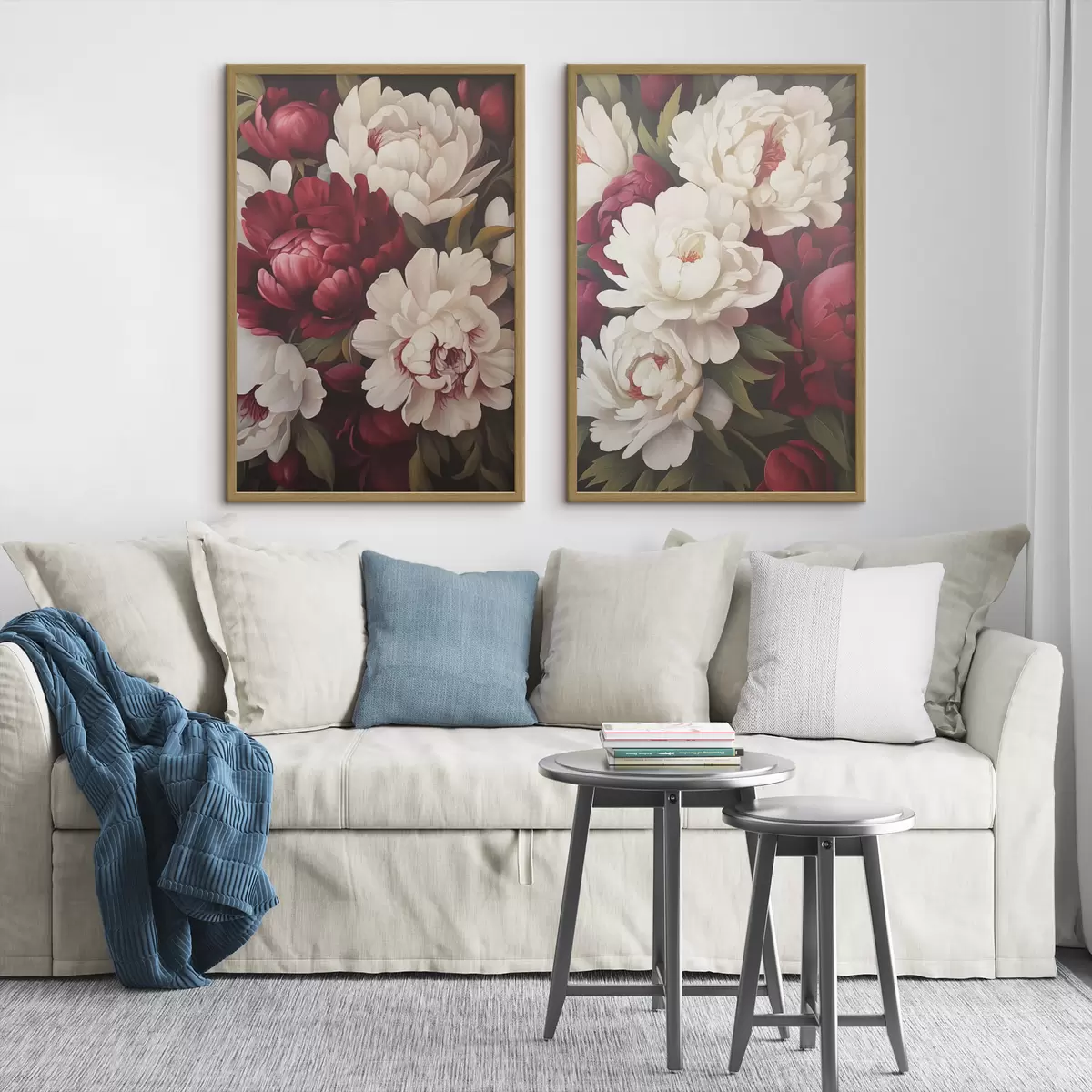 Poster Pfingstrosen d00548