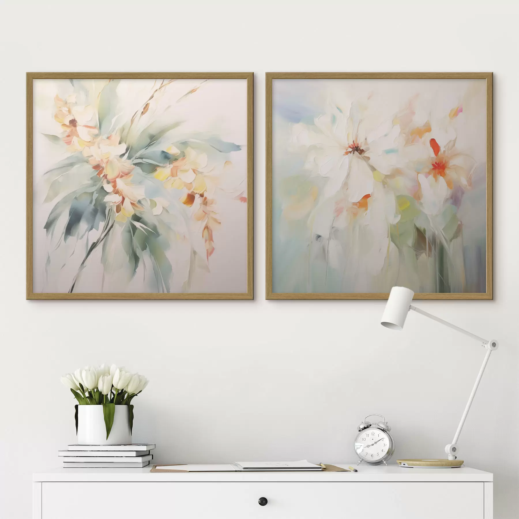Fototapete Abstrakte Blumen d00565