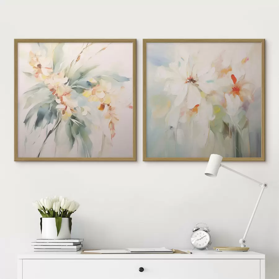 Fototapete Abstrakte Blumen d00565