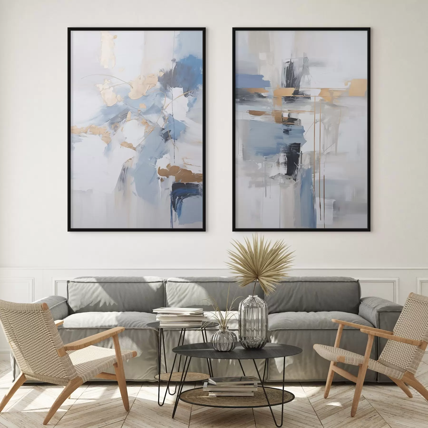 Fototapete Moderne Abstraktion Nachahmung der Malerei d00588