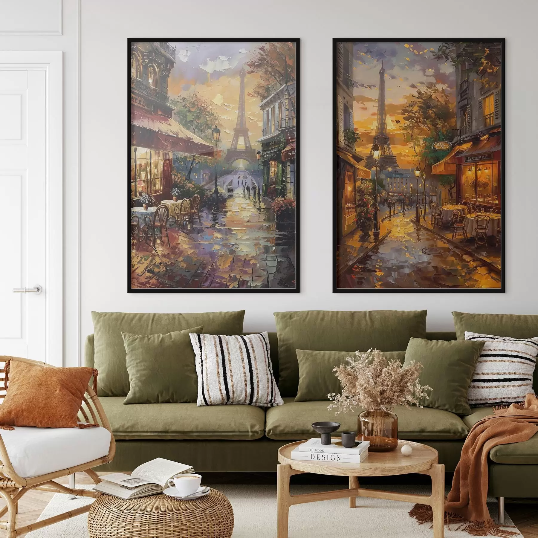 Fototapete Die Straßen von Paris d00617