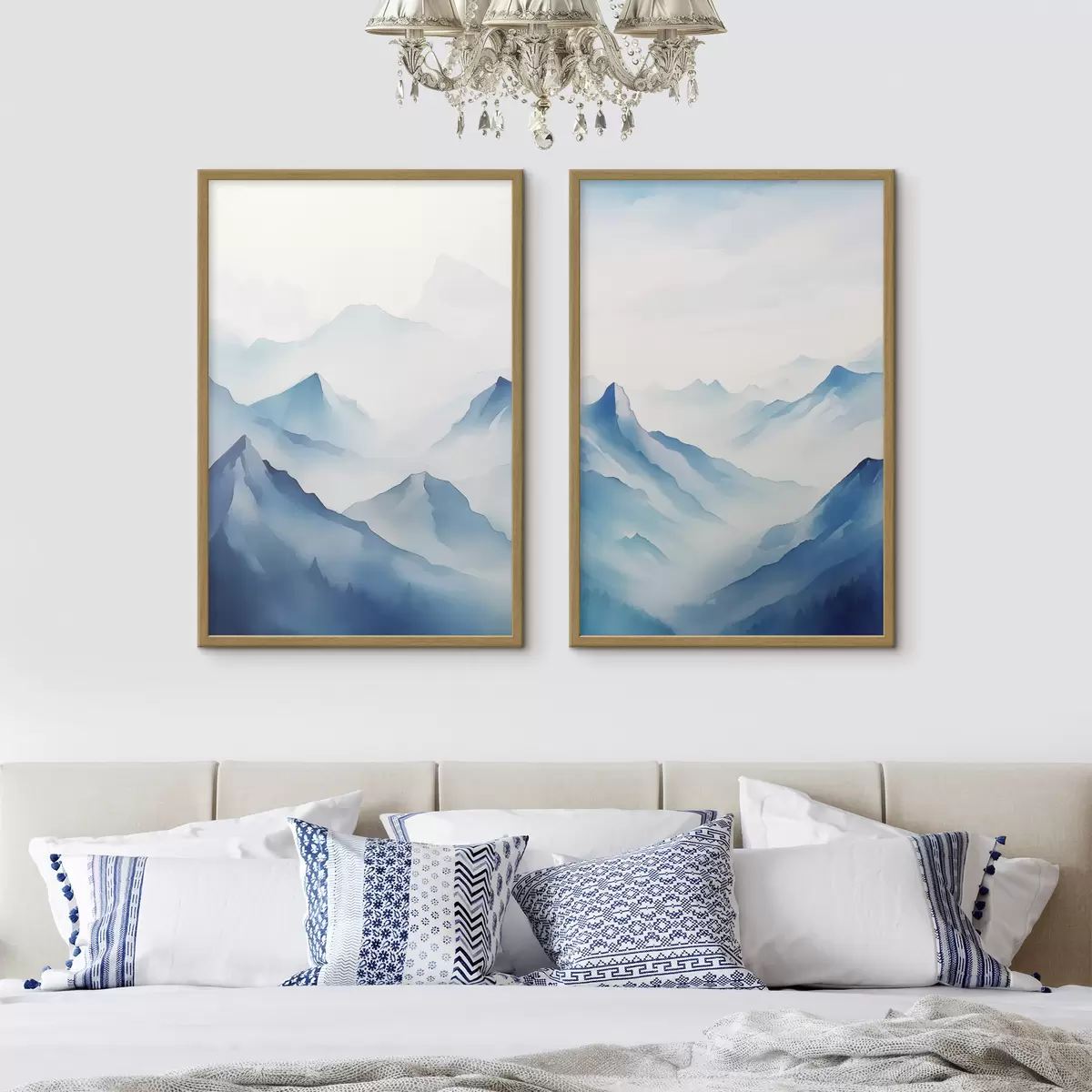 Poster Berglandschaft d00622