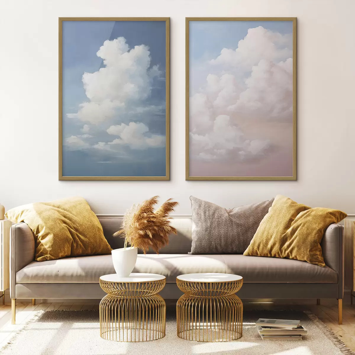 Poster Wolken am Himmel d00664