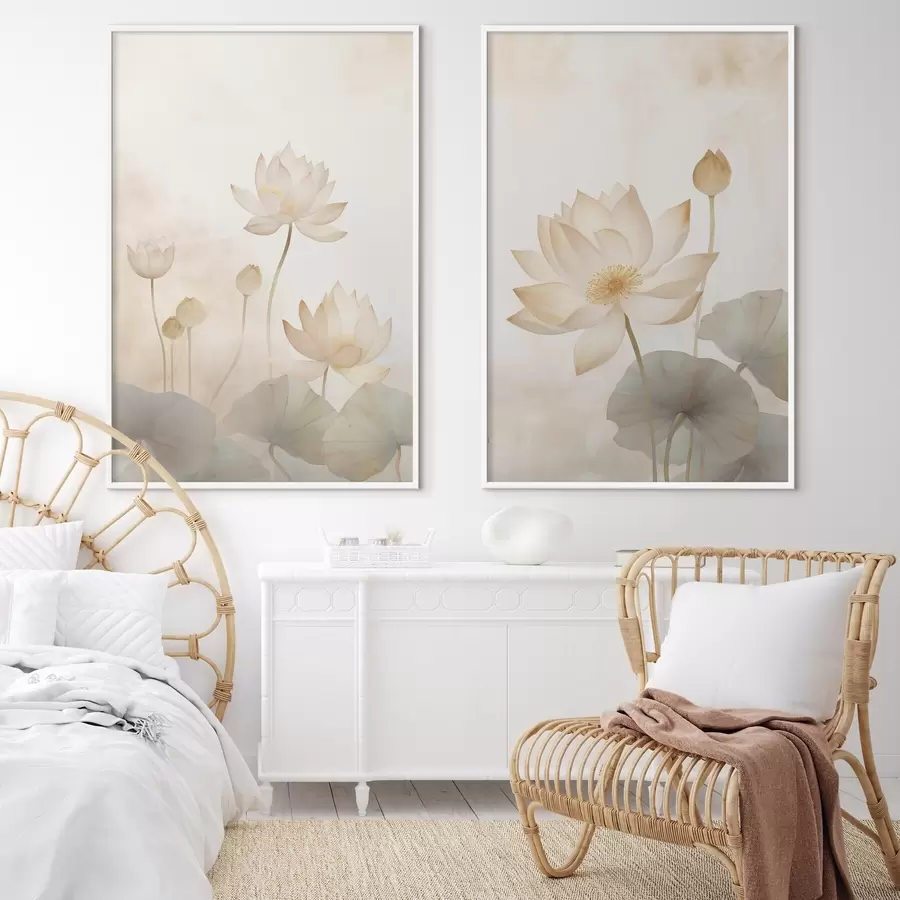 Fototapete Lotusblumen d00668