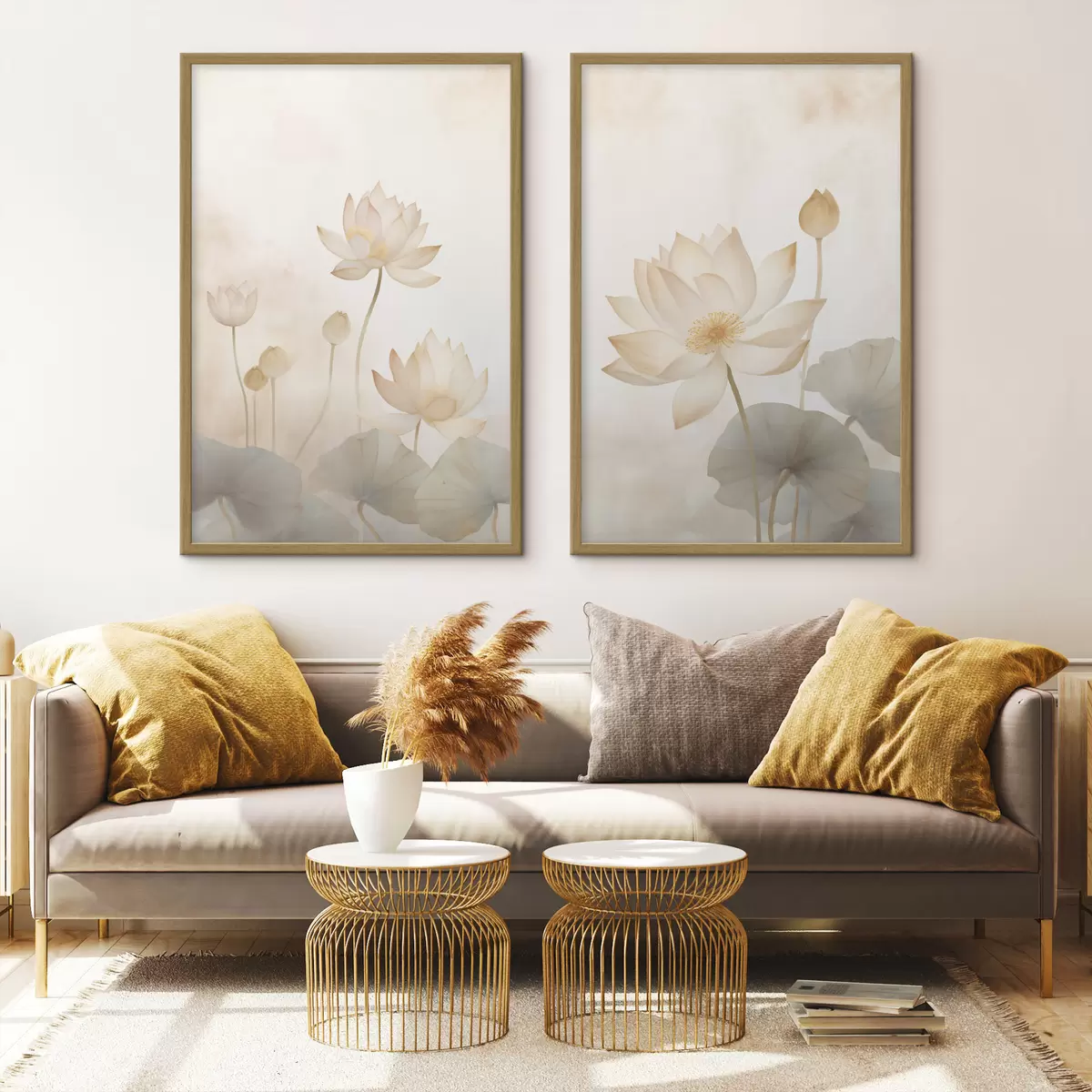 Poster Lotusblumen d00668