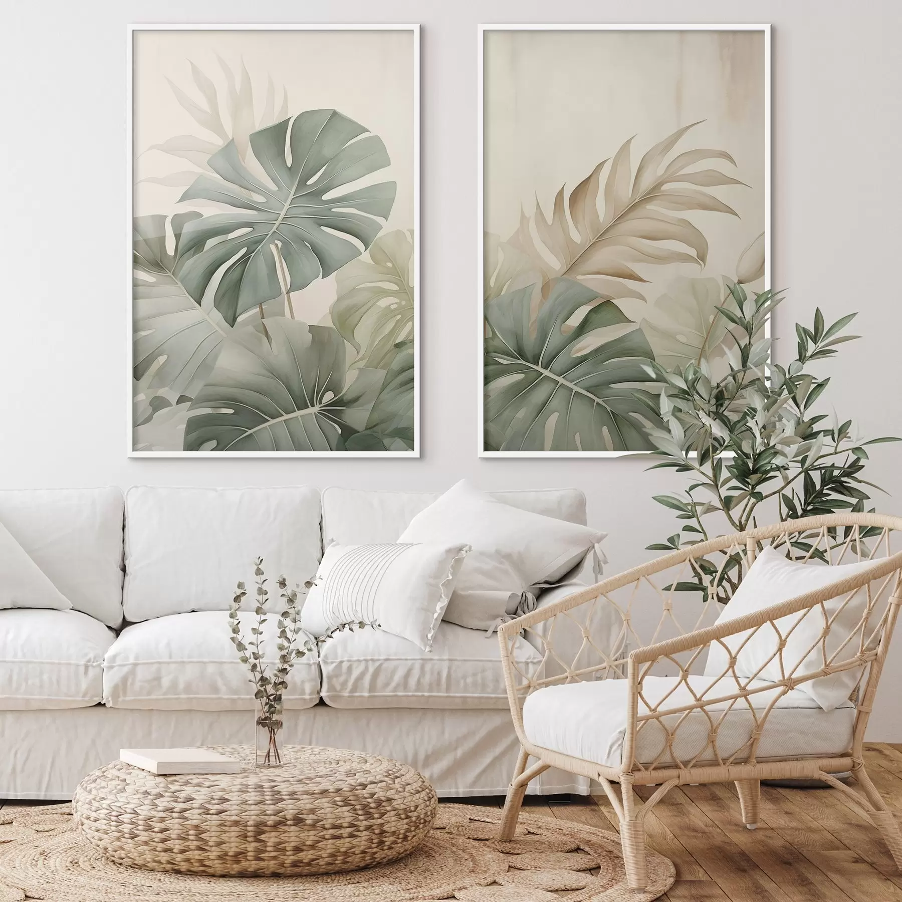 Fototapete Tropische Blätter d00670