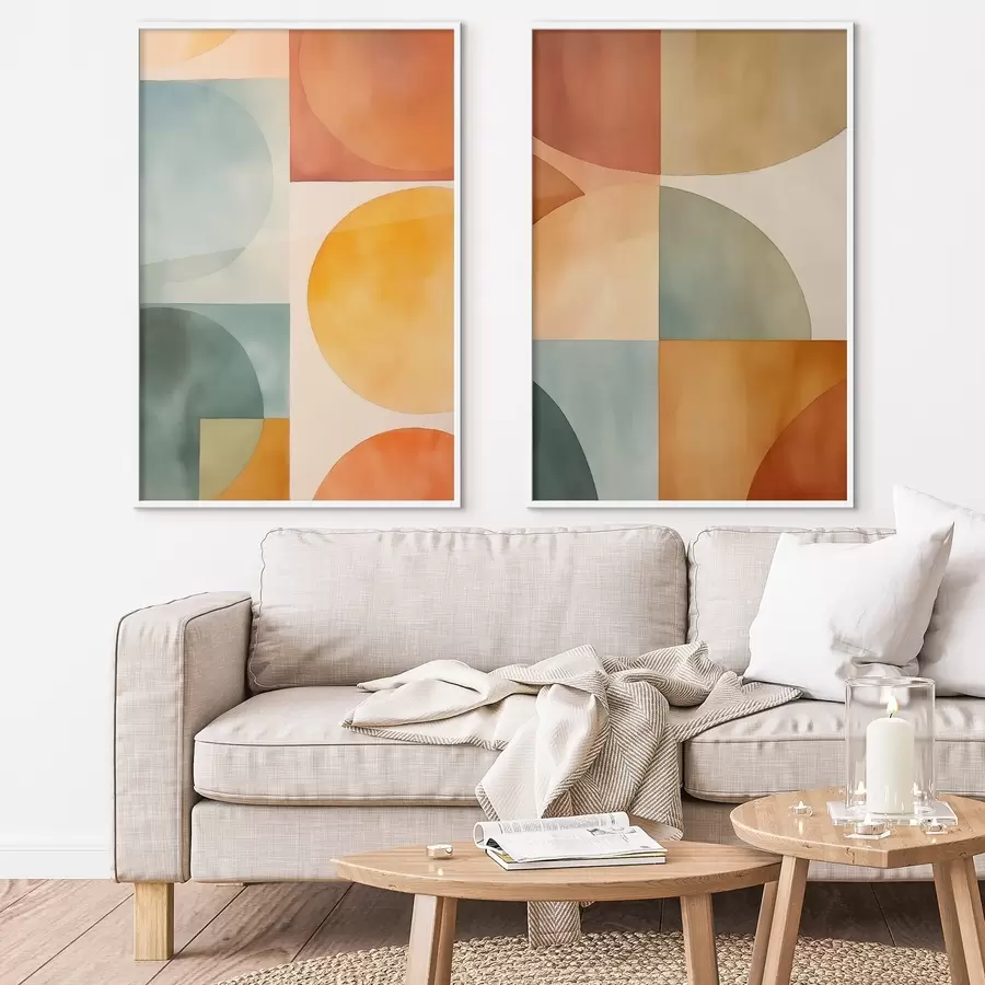 Fototapete Geometrische Kreise d00732