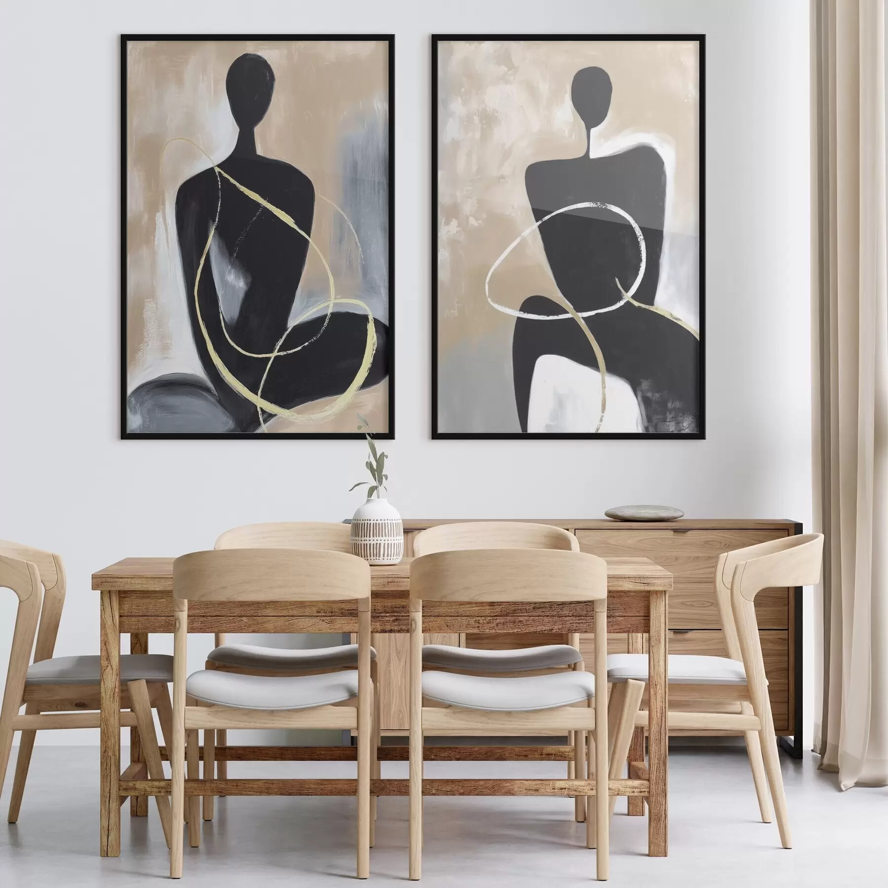 Fototapete Silhouette und Serenade d00719