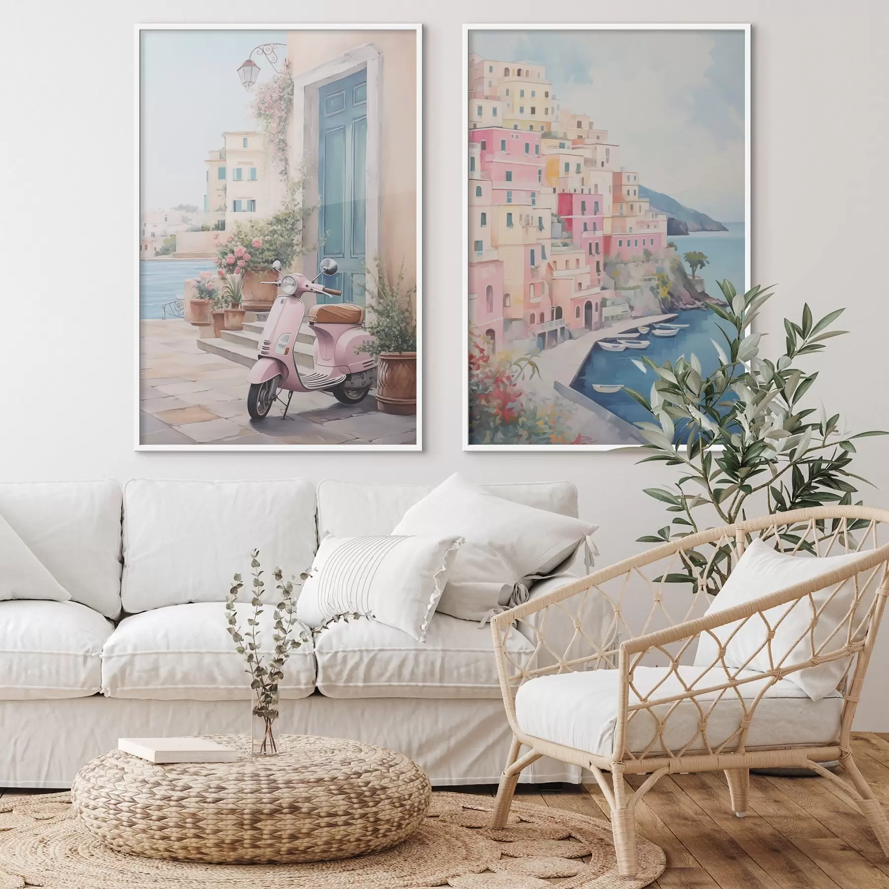 Fototapete Küstenstadt d00794