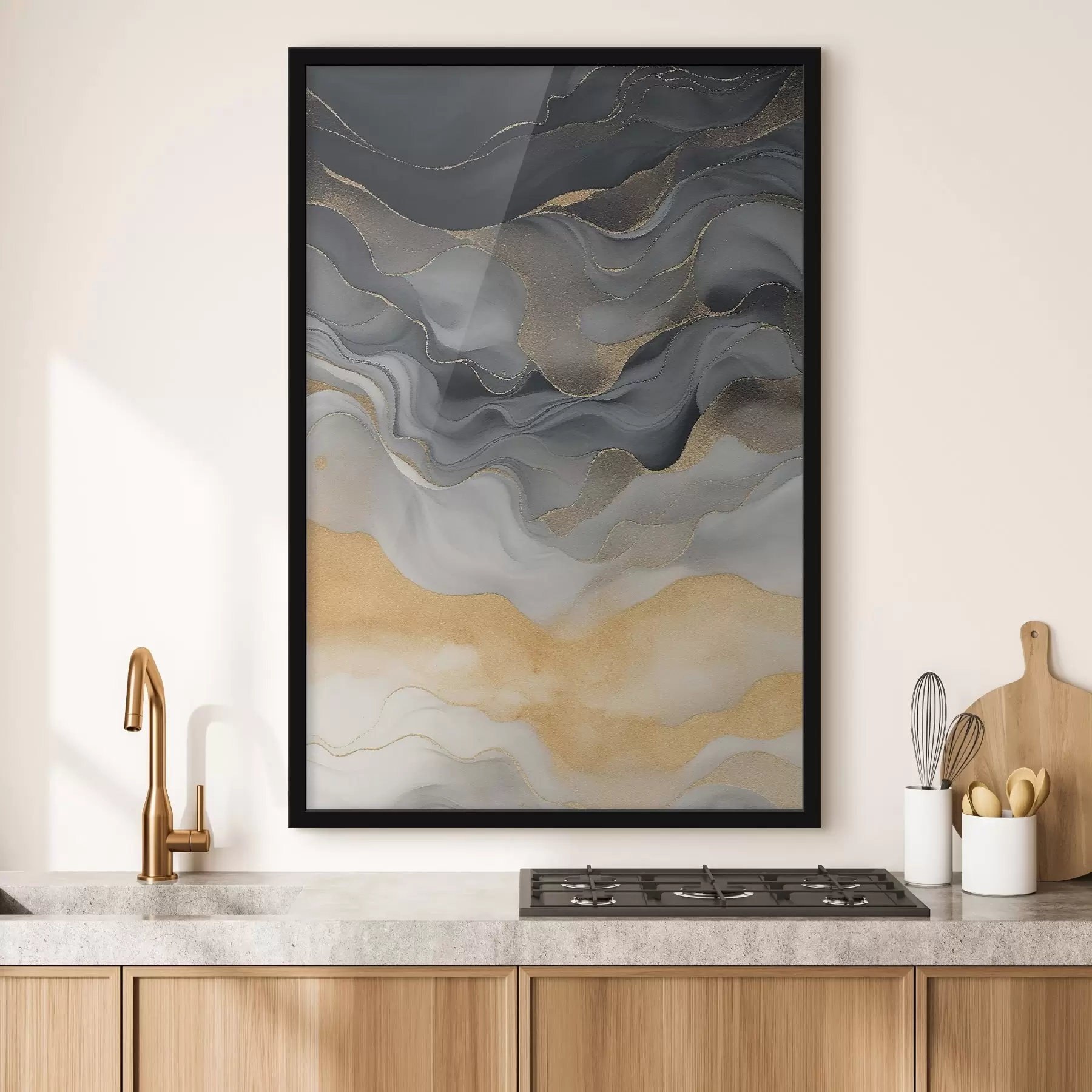 Fototapete Flüssigkeiten, Farbstreifen f47452