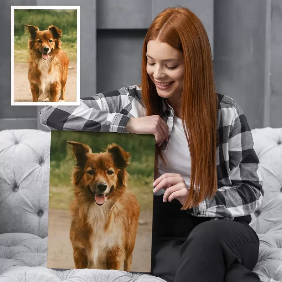 Fototapete Ihr Hund nach Ihren Vorgaben, anhand Ihres Fotos s47214