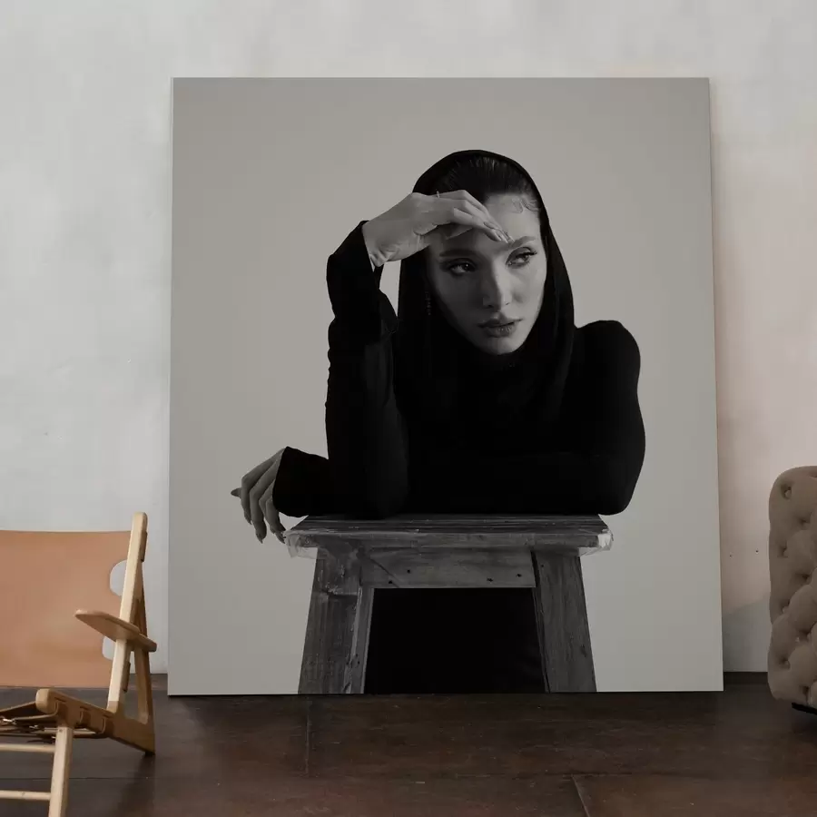 Fototapete Ein Geschenk für ein Mädchen basierend auf ihrem Foto s47200