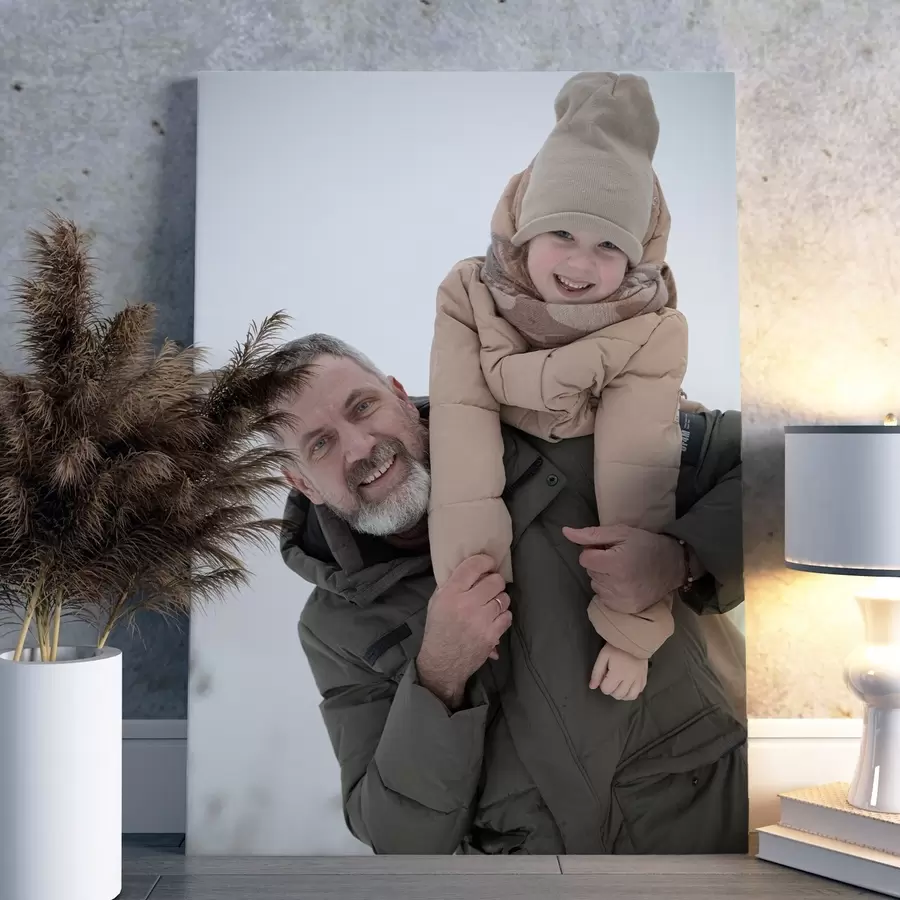 Fototapete Ein Foto Ihres Kindes auf Leinwand s47212