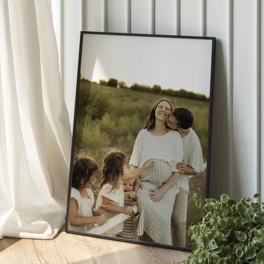 Fototapete Familienporträt nach Foto auf Bestellung s47217