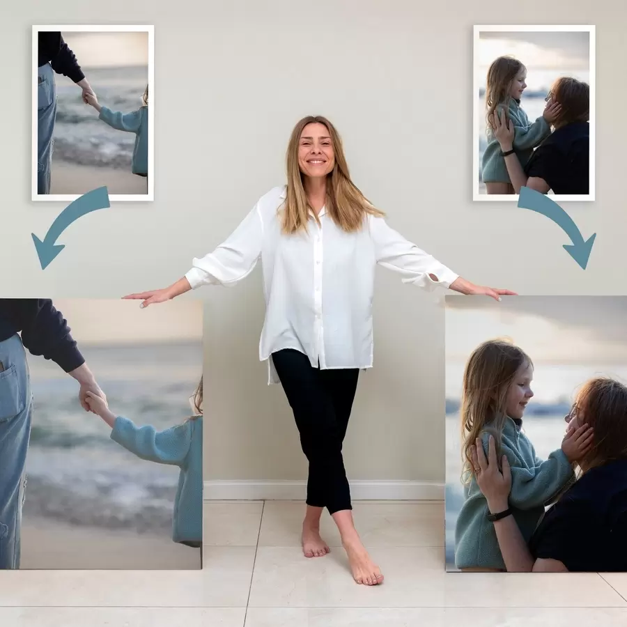 Fototapete Familienporträt nach Foto auf Bestellung s47156