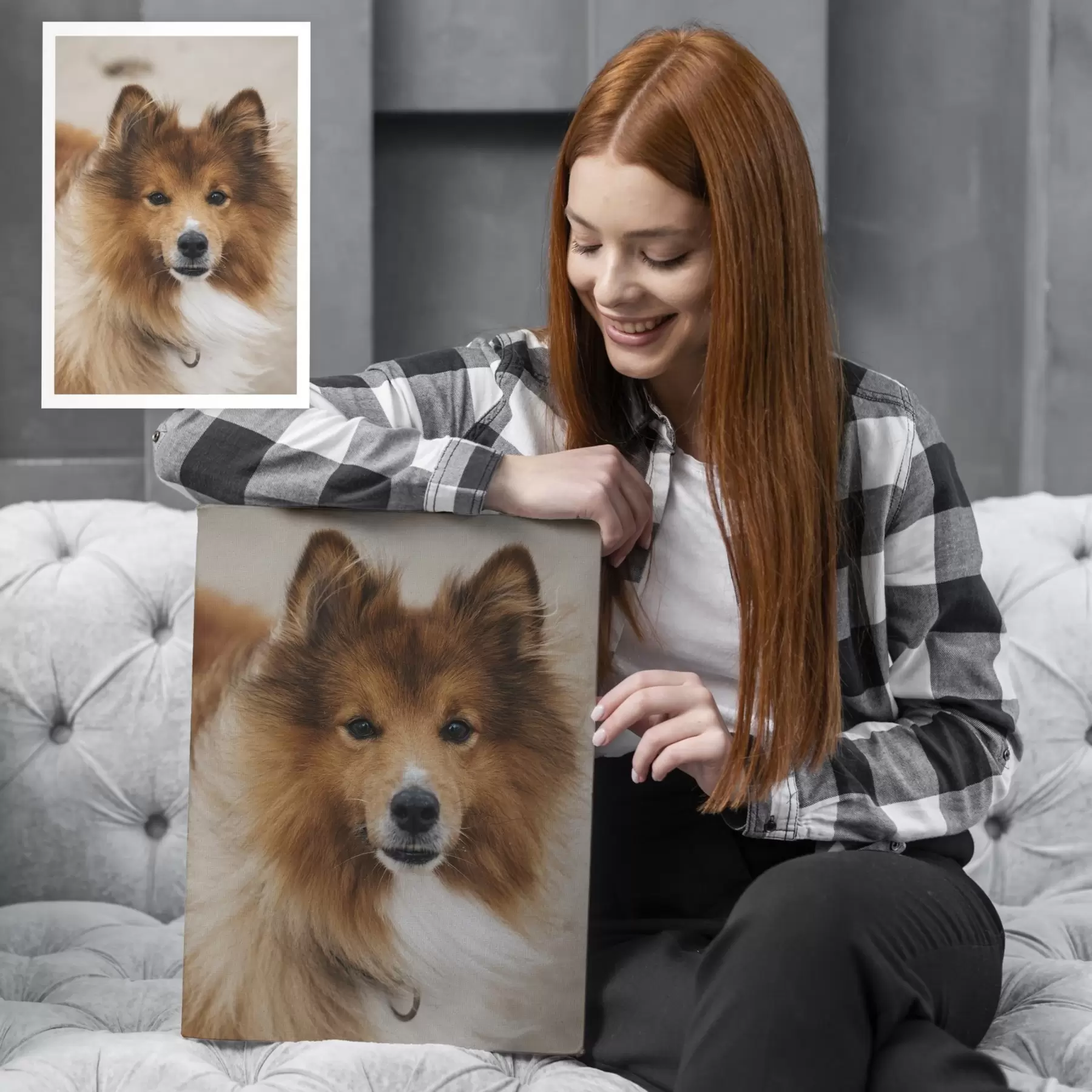 Fototapete Ihr Hund nach Ihren Vorgaben, anhand Ihres Fotos s47157