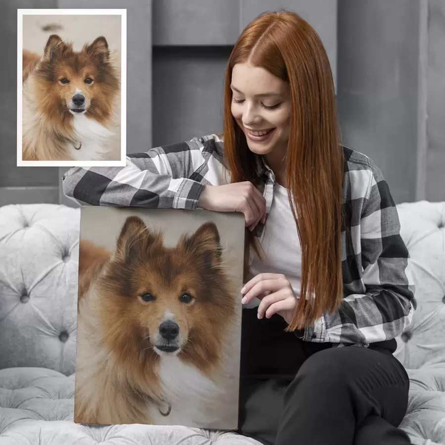 Fototapete Ihr Hund nach Ihren Vorgaben, anhand Ihres Fotos s47157