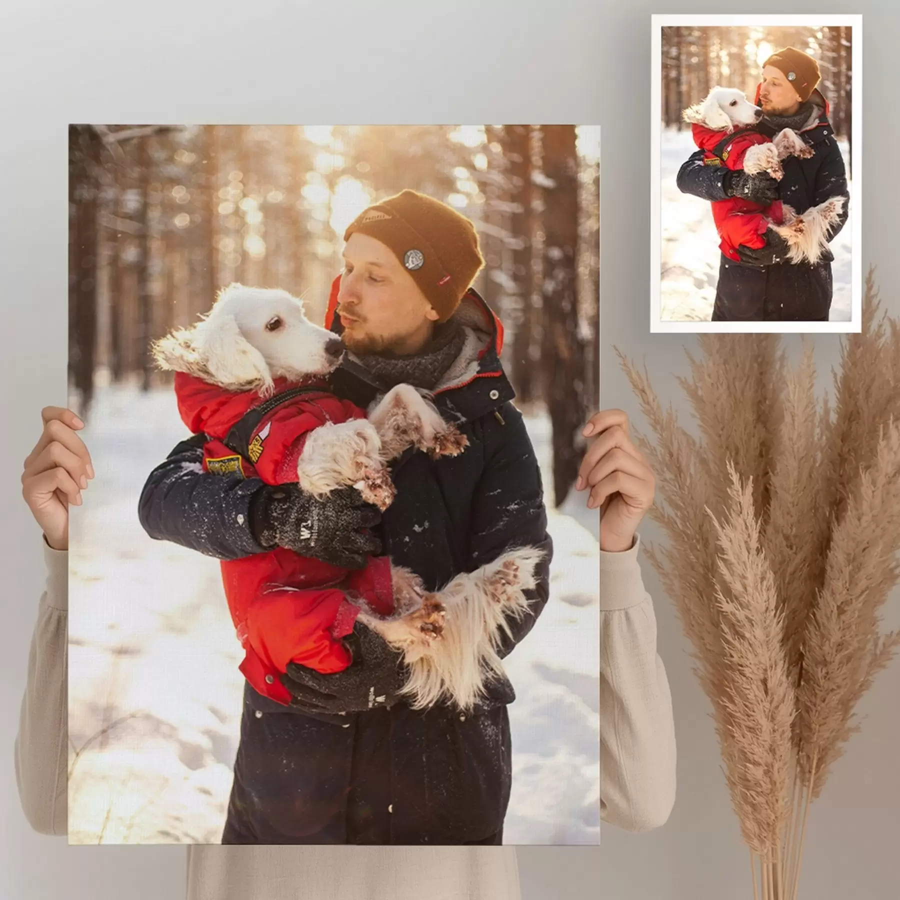 Fototapete Ihr Hund nach Ihren Vorgaben, anhand Ihres Fotos s47162