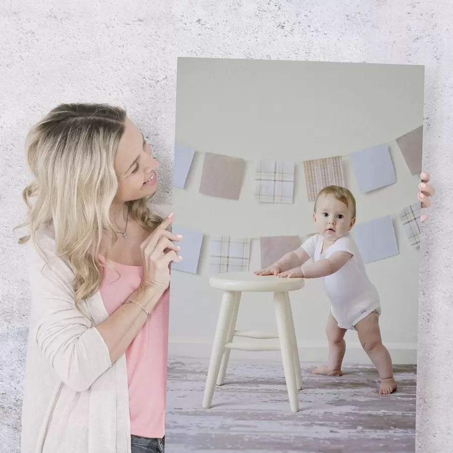 Fototapete Ein Foto Ihres Kindes auf Leinwand s47172