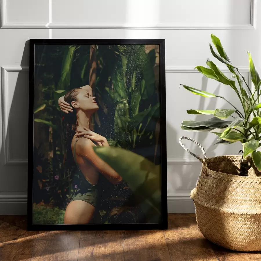 Fototapete Ein Geschenk für ein Mädchen basierend auf ihrem Foto s47175