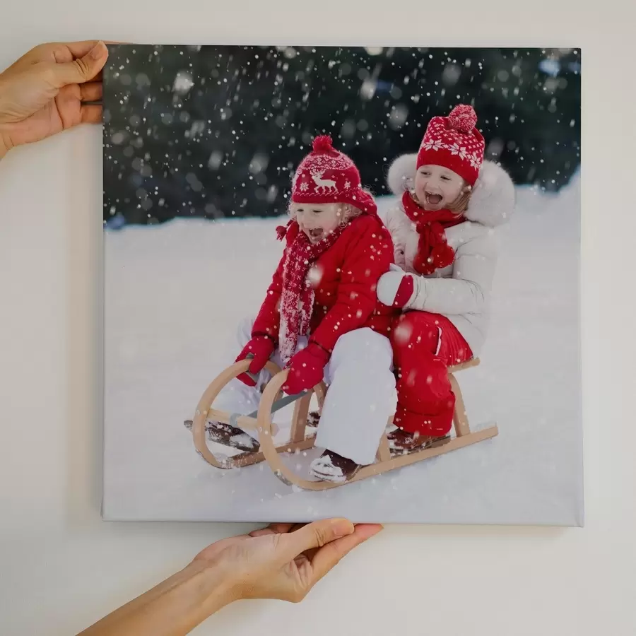 Fototapete Ein Foto Ihres Kindes auf Leinwand s47179