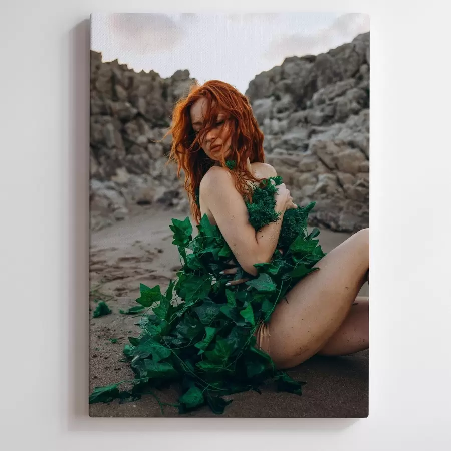 Fototapete Ein Geschenk für ein Mädchen basierend auf ihrem Foto s47189