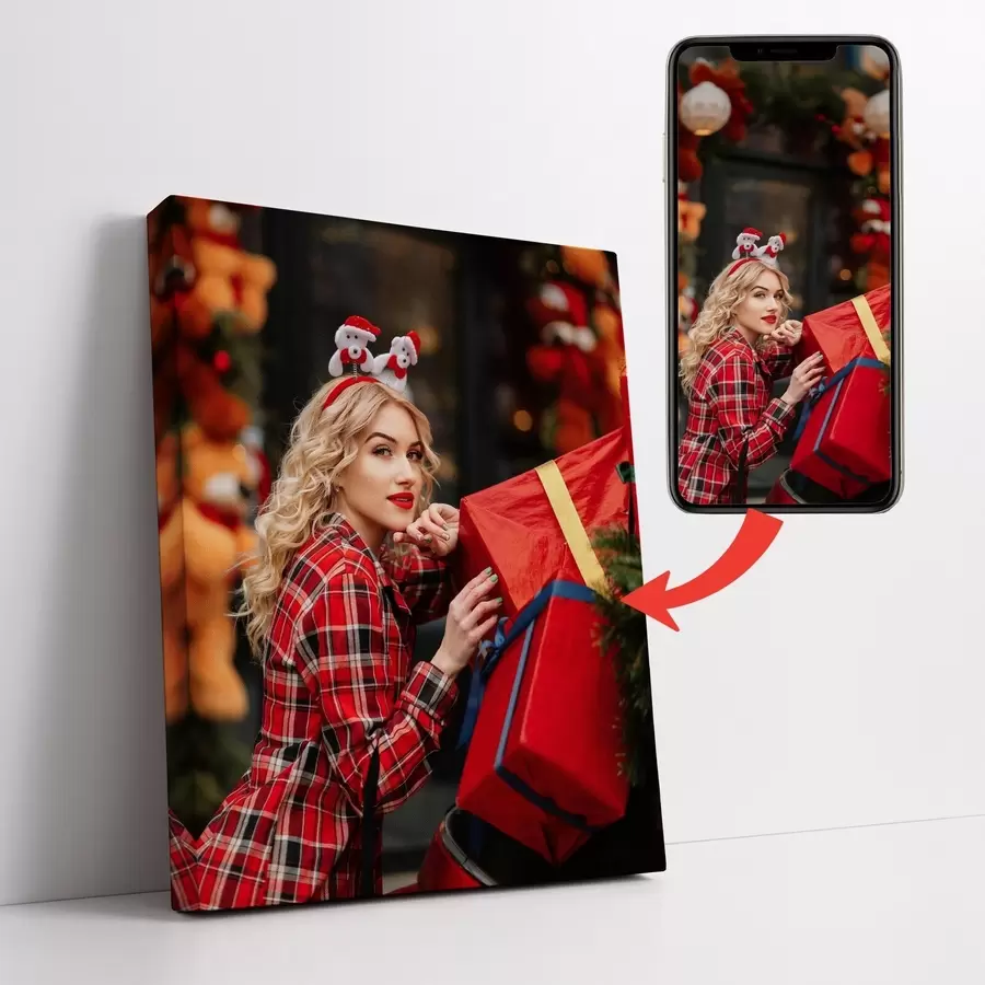 Fototapete Festliches Bild basierend auf einem Foto für ein Mädchen s47196