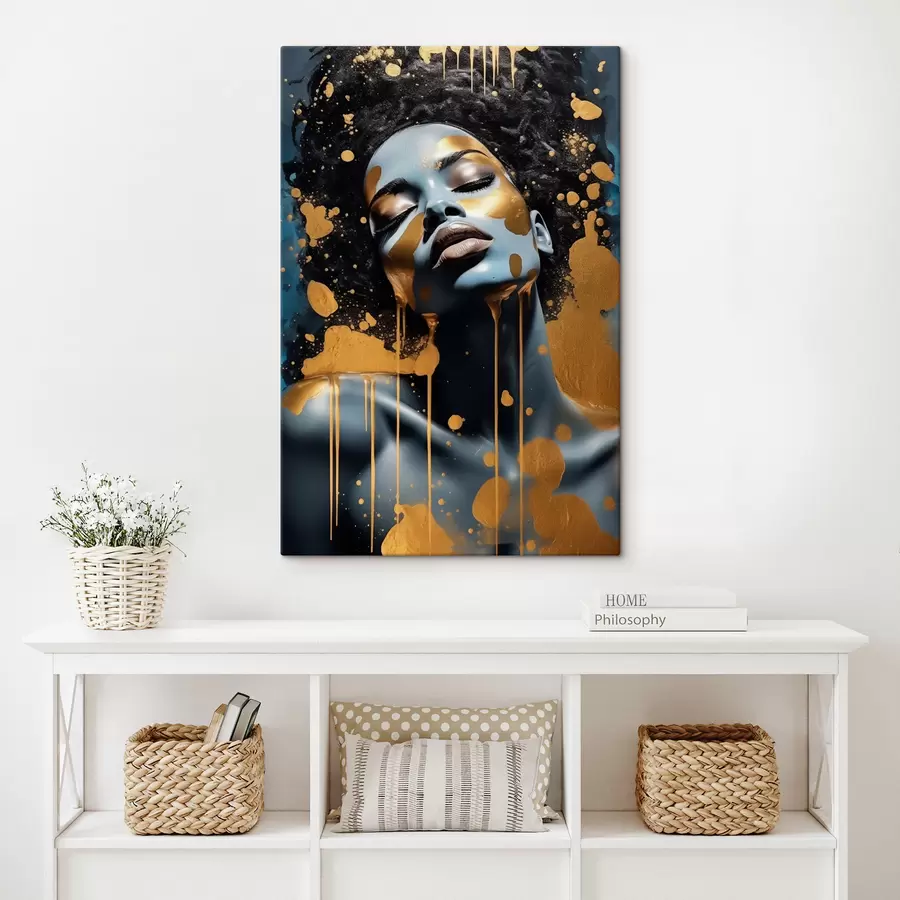 Fototapete Abstrakte Blume s47381