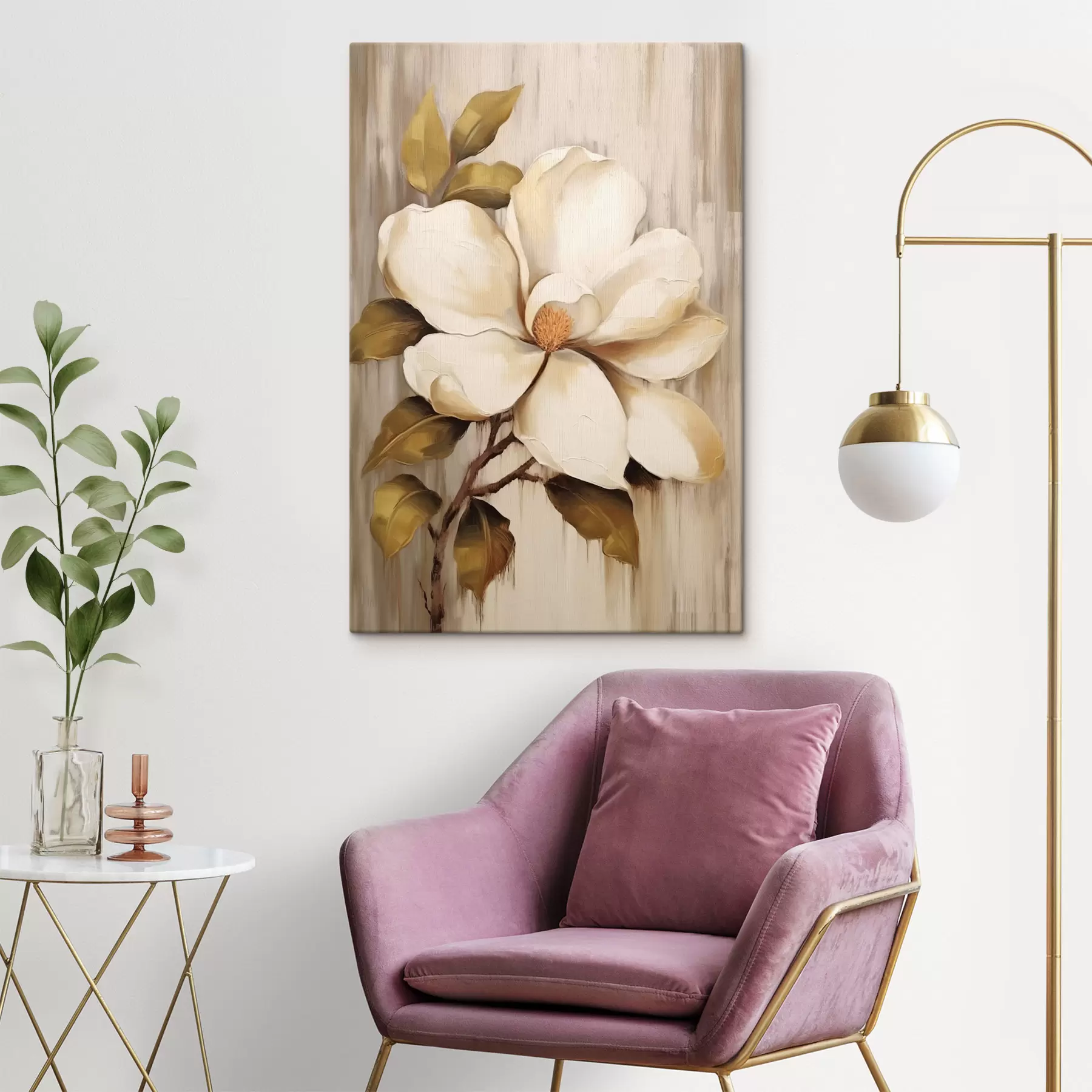 Fototapete Abstrakte Blume s47382