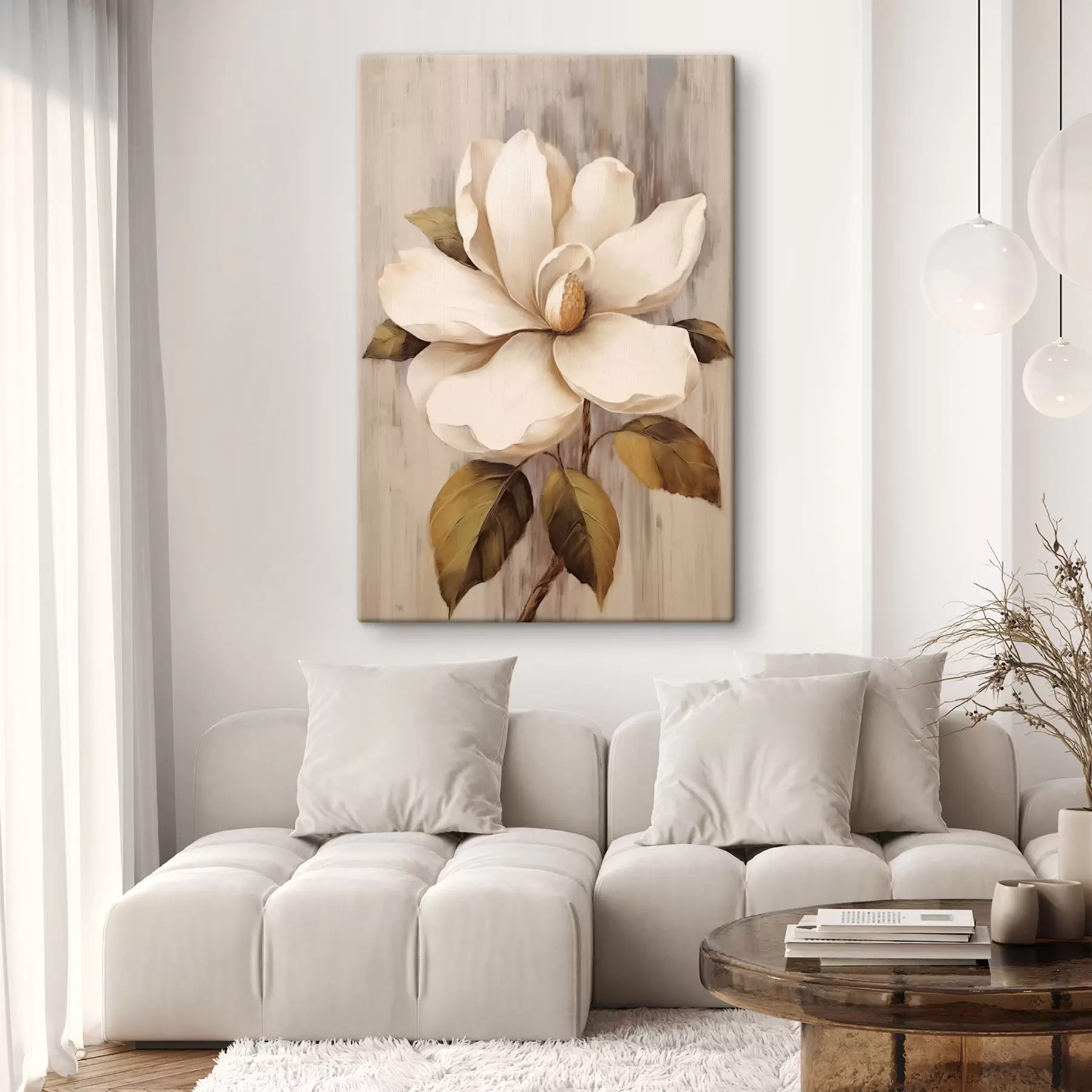 Fototapete Abstrakte Blume s47383