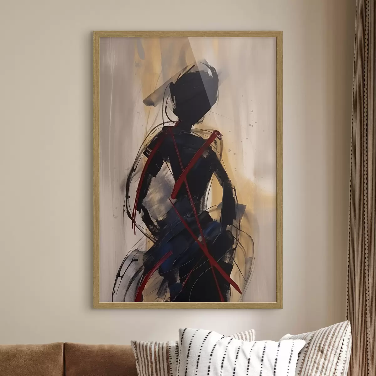Poster Abstrakte Silhouette f47344