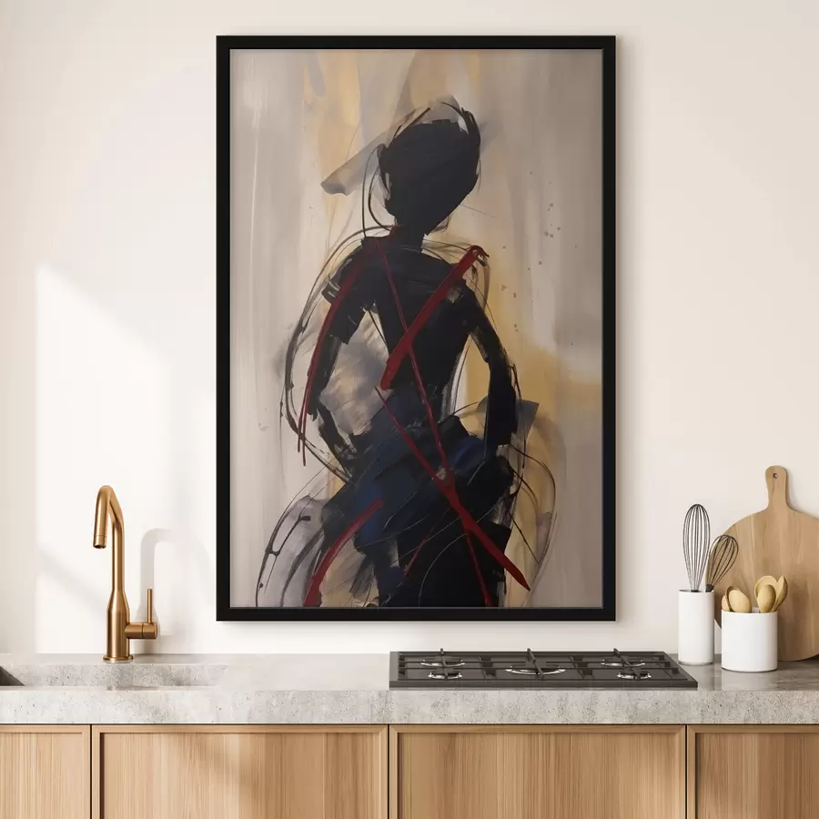 Fototapete Abstrakte Silhouette f47344