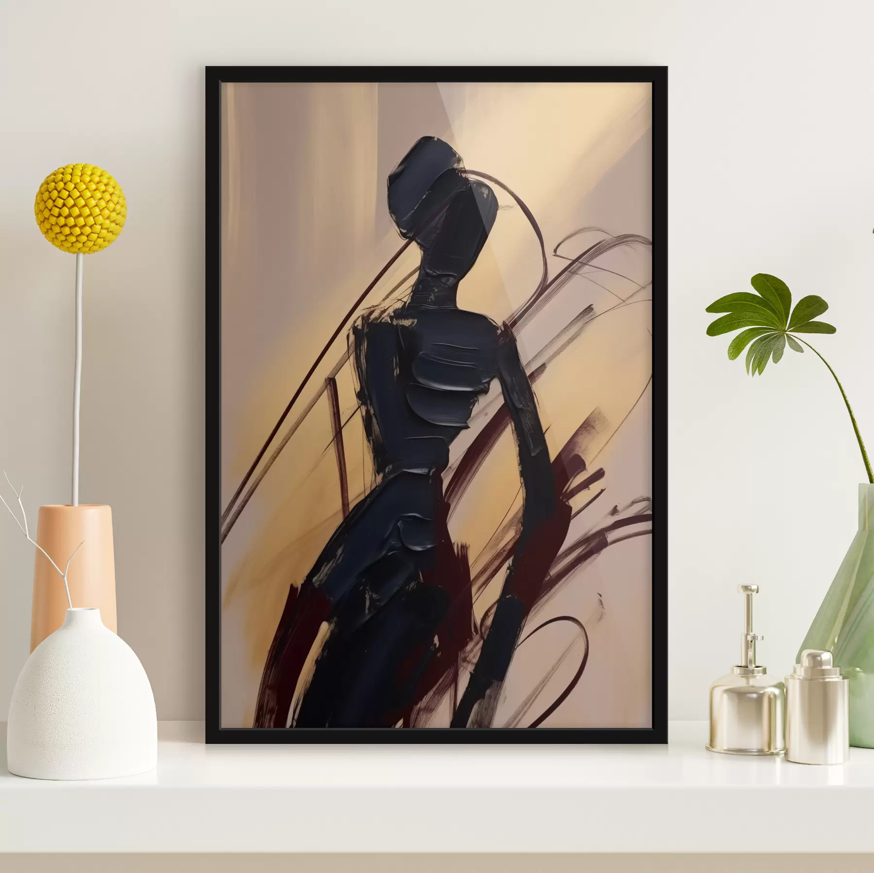 Fototapete Abstrakte Silhouette f47345