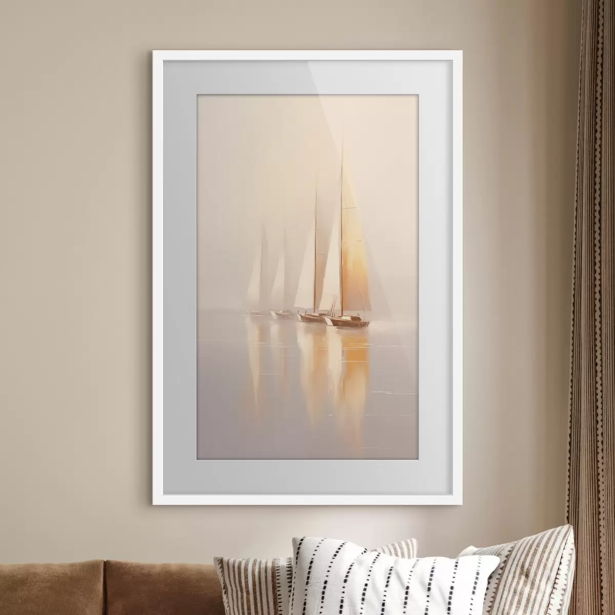 Poster Boote f47346