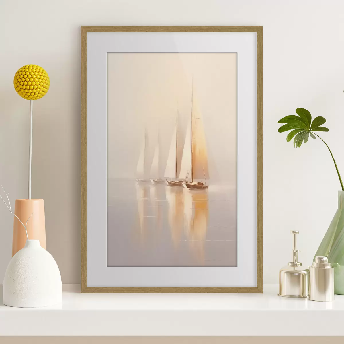 Poster Boote f47346