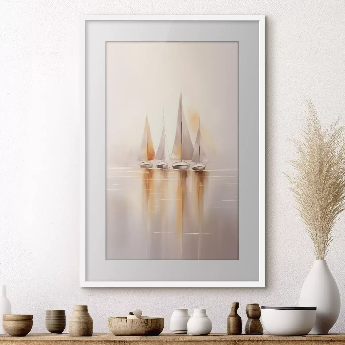 Poster Boote f47347